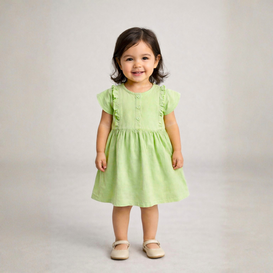 Willow Green Bamboo Dress