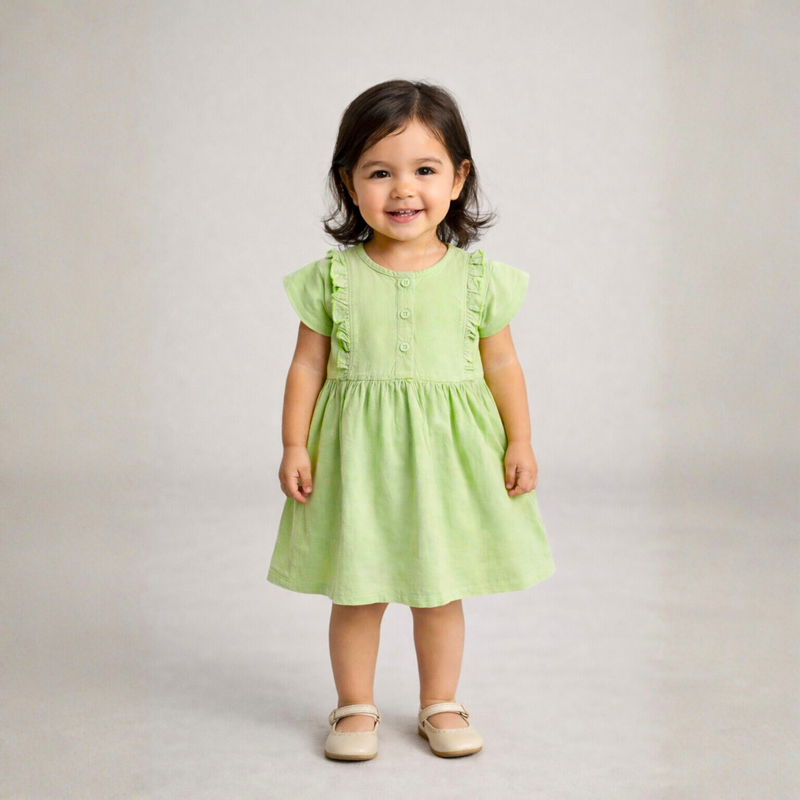 Willow Green Bamboo Dress